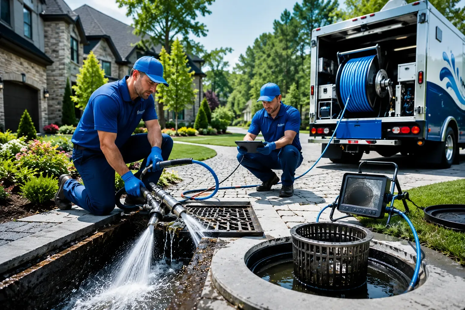 Local outdoor drain cleaning professionals in Bloomsbury, NJ